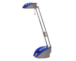 Galda lampa Rabbit, zila, halogn spuldze